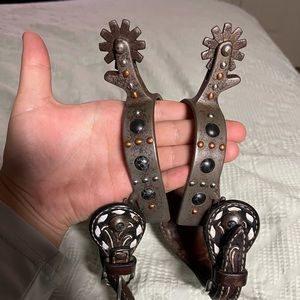 Professional Choice Spurs with Oxbow Straps